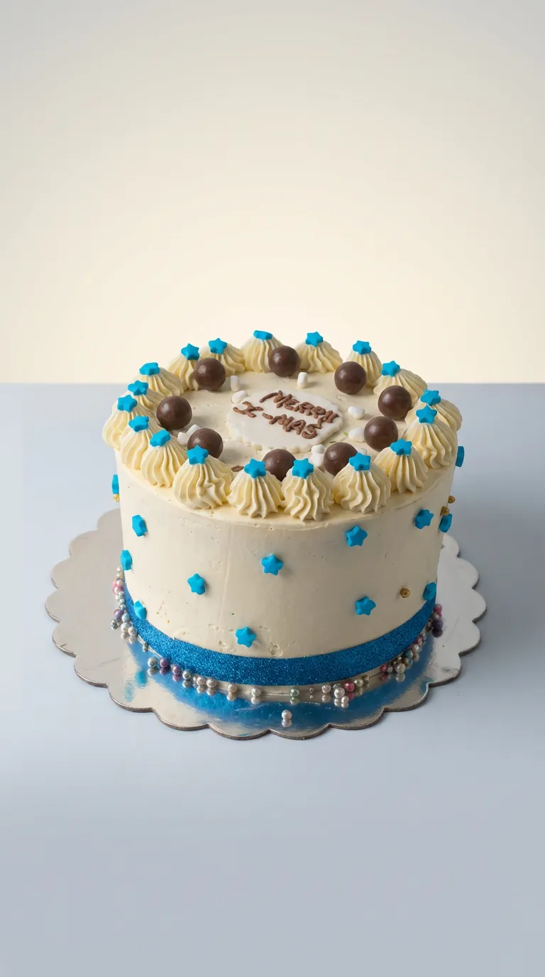 Vanilla Dream Congratulations Cake